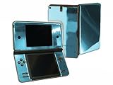 Nintendo DSi XL Color Skin - NEW - SKY CHROME MIRROR system skins faceplate ....