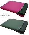 GAGS Laptop / Notebook Neoprene Reversible PINK & GREY Sleeve / Case / Pouch 15 inch 15.1 inch 15.2 inch 15.3 inch 15.4 inch 15.5 inch 15.6 inch.....Water Resistant....Shock Absorbing
