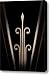 Door Etched Glass Canvas Print / Canvas Art - Artist Fred Lassmann