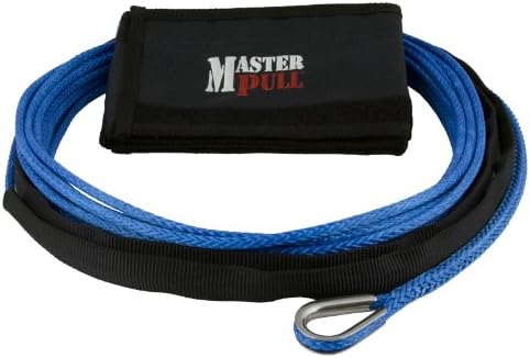 Amsteel Blue 1/4" x 50' ATV/UTV Synthetic Winch Line