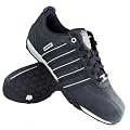 K-Swiss Arvee 1.5 Low Leather Trainers Navy-Blue/White/Grey Mens Size