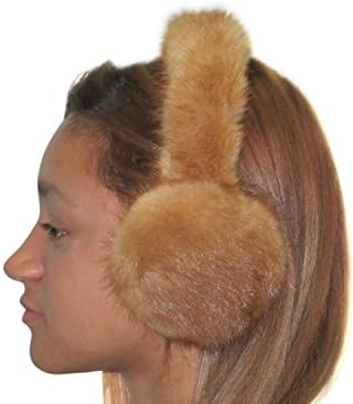 Mink Ear Muffs w/Fur on Band