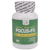 KSL FOCUS-FX - All Natural Focus, Memory and Concentration Formula with Ginkgo Biloba