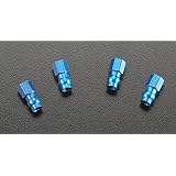 Team Associated Blue Aluminum Shock Bushings (4) by Team Associated