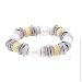 MILLE LUCCI: *BINGLE BANGLE LUNA PEARLE BRACELET*