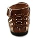 Ollio Women's Shoe Ankle Strap Gladiator Flat Sandal
