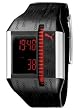 PUMA Unisex PU910501001 Cardiac II Black and Silver Heart Rate Monitor Watch