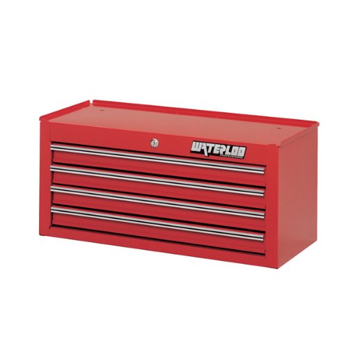 Waterloo 26 4-Drawer Intermediate Chest Red