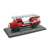 1944 Mercedes-Benz L4500F Fire Engine 1 43 Red by Collectable Diecast