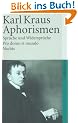 Schriften in den suhrkamp taschenb�chern. Erste Abteilung. Zw�lf B�nde: Band 8: Aphorismen. Spr�che und Widerspr�che. Pro domo et mundo. Nachts: ABT I / BD 8 (suhrkamp taschenbuch)