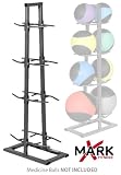 XMark Fitness Eight Position Medicine Ball Rack