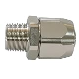 強化ガスホース用継手(都市ガス用)　RMおねじ1/2