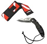 Scuba Snorkel Knife with Dive Flag Sheath
