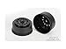 Pro-Line Racing 273903 F-11 +3 Offset 2.2/3.0 Wheels SC Trucks, Black (2)