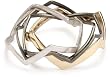 BCBGeneration Crazy Diamonds Gold and Silver Stackable Bangle Bracelets