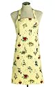 Sin in Linen Vintage Tattoo Print Apron