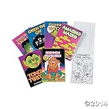 2 Dozen (24) HALLOWEEN Mini ACTIVITY BOOKS Mazes Connect Dots - CLASSROOM Give-aways - DOCTOR Dentist OFFICE - DAYCARE Teacher - TRICK or Treat TOYS
