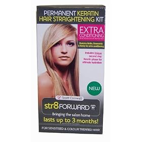 Scott Cornwall Str8 Forward Extra Conditioning Hair Straightening Kit