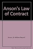 Anson's law of contract