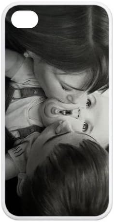 Generic Unique Otterbox-- Design Mother Kisses Baby 100% TPU Case Cover for iPhone4 iPhone4S