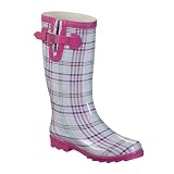 Women\'s Merona® Zelene Plaid Rainboots - Pink