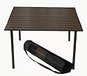 Table in a Bag - Low Aluminum Roll-up Camping Table, Picnic Table