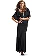 Ankle-length batwing dress