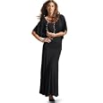 Ankle-length batwing dress