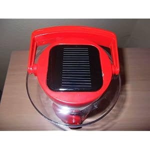 Top view of  Solar Emergency Indoor & Outdoor Lantern Lamp Light (LED)