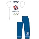 Girls Paralympics Team GB Short Sleeve Top & Bottoms Pyjama/Nightwear Set