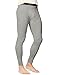 Hanes X-Temp Men`s Thermal Pant, 14520, XL, Heather Grey