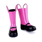 Trumpette New Mary Jane Rain Boot – Fuchsia, Size 10/11