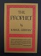 The Prophet [ Thirty-seventh printing, November 2001 ] by Kahlil Gibran (gold embossed black hardback in black, red & gold slipcase)