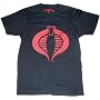 GI Joe Cobra Snake Logo Black T-shirt