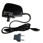 HQRP Wall AC Power Adapter, Charger, Square Connector for Samsung SC-L901 SC-L903 SC-L906 Camcorder plus Euro Plug Adapter $19.91