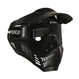 Vforce Armor Fieldvision Paintball Goggles, Black