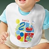 Personalized First Birthday Clothing - Baby Bib