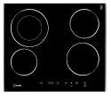 Scholtes - TRC 641 DL - Table de Cuisson Vitroc&eacute;ramique - 60 cm - Noir et Inox