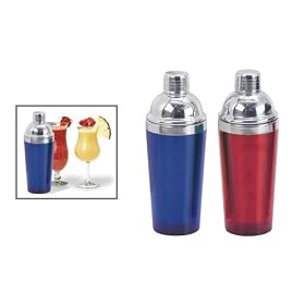 Paderno World Cuisine San Blue Plastic 18-1 2-Ounce Cocktail Shaker by Paderno World Cuisine