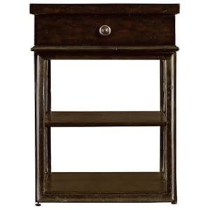 European Farmhouse Art Industriel End Table