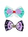 Disney The Little Mermaid Ariel & Ursula Hair Bow 2 Pack