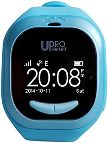 Yescrown Christmas Birthday Gift Watch GPS Children Wristwatch Bluetooth Smartphone Watch with SIM Card Slot Support Two Way Conversation Emergency Alarm Security Fence Remote Monitoring (Blue)