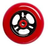 Phoenix 3-Spoke Wheel Red-Black 100mm
