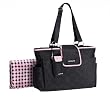 Out 'n About Tonal Dot Diaper Bag by Carter's - Pink Dot