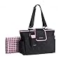 Out 'n About Tonal Dot Diaper Bag by Carter's - Pink Dot