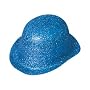 Bowler Hat Glitter Blue
