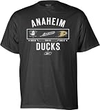 Anaheim Mighty Ducks -Black- Logo History T-Shirt