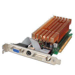 Biostar Sigma Gate GeForce 7300LE 128MB DDR2 PCI Express PCI-E DVI/VGA Video Card w/TV Out