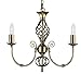 Kitchen & Housewares : Zanzibar Antique Brass 3 Light Pendant 3X60 Watt Bc Lamps