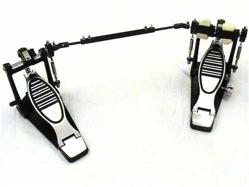 Adjustable Double Bass Drum Pedal (Double chain, solid baseplates)